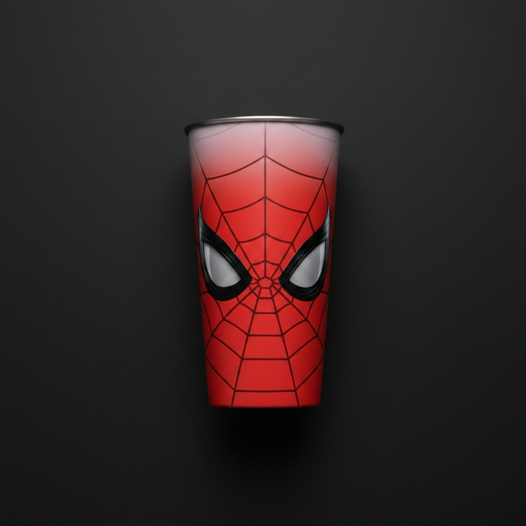 Roter Spider-Man Becher
