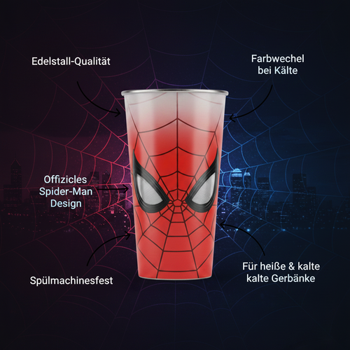 Spider-Man Verwandlungsbecher